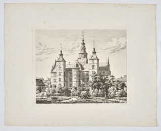 Rosenborg Castle by Heinrich Hansen at Emanuel von Baeyer - Cabinet