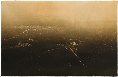 Aerial: Fire Sky No. 4 by Susan Goethel Campbell at Aspinwall Editions