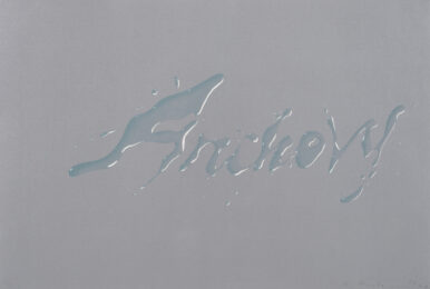 Private: Anchovy by Ed Ruscha at Susan Sheehan Gallery