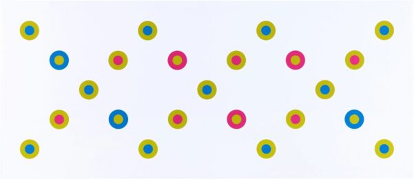 Closed Discs by Bridget Riley at Dovehouse Contemporary