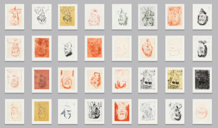 Devotion by Georg Baselitz at Jonathan Novak Contemporary Art