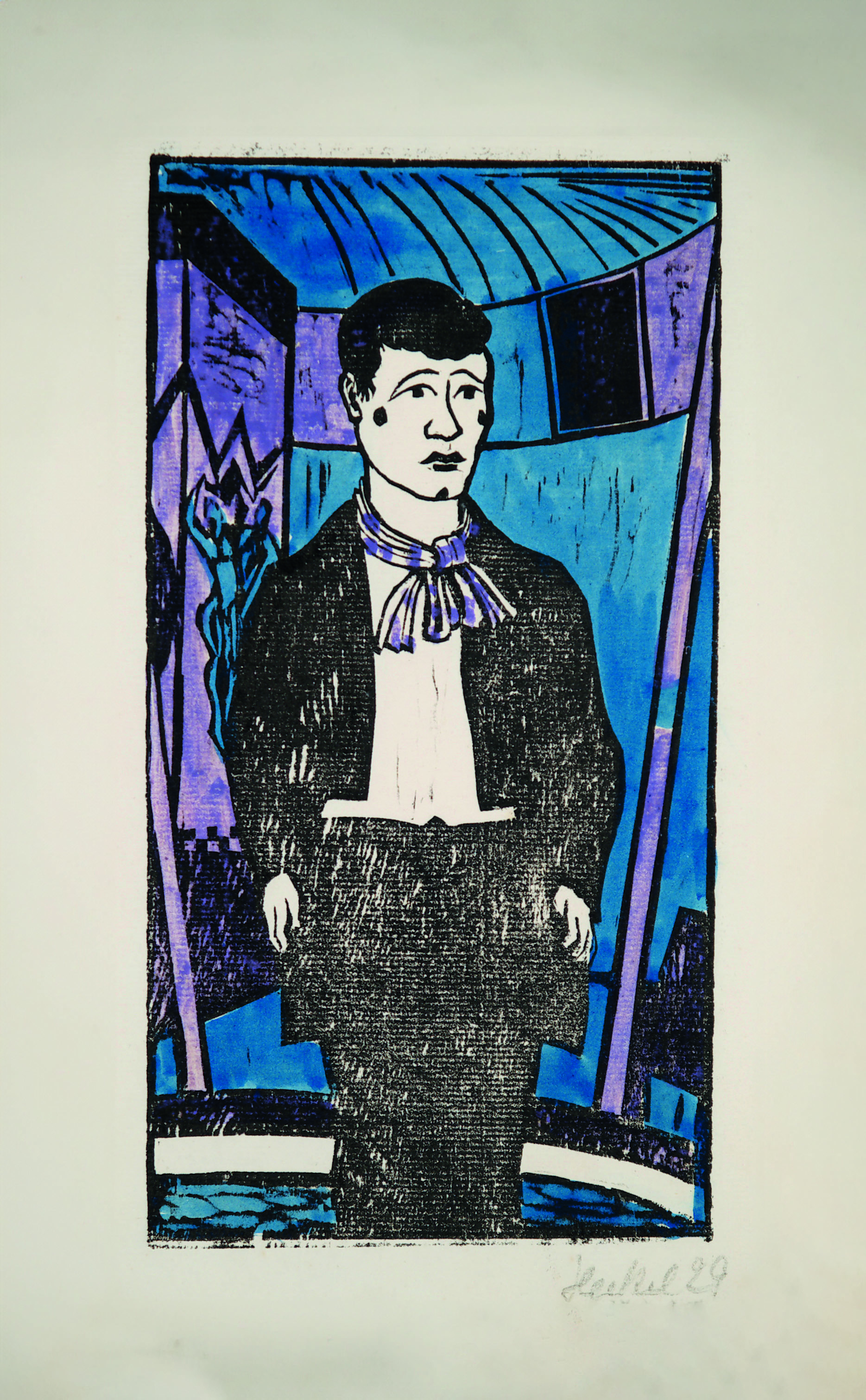 Junger Clown by Erich Heckel