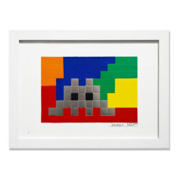 Home: Lego Silver by Invader at Taglialatella Galleries