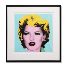 Kate Moss (Original Colourway) by Banksy at Taglialatella Galleries