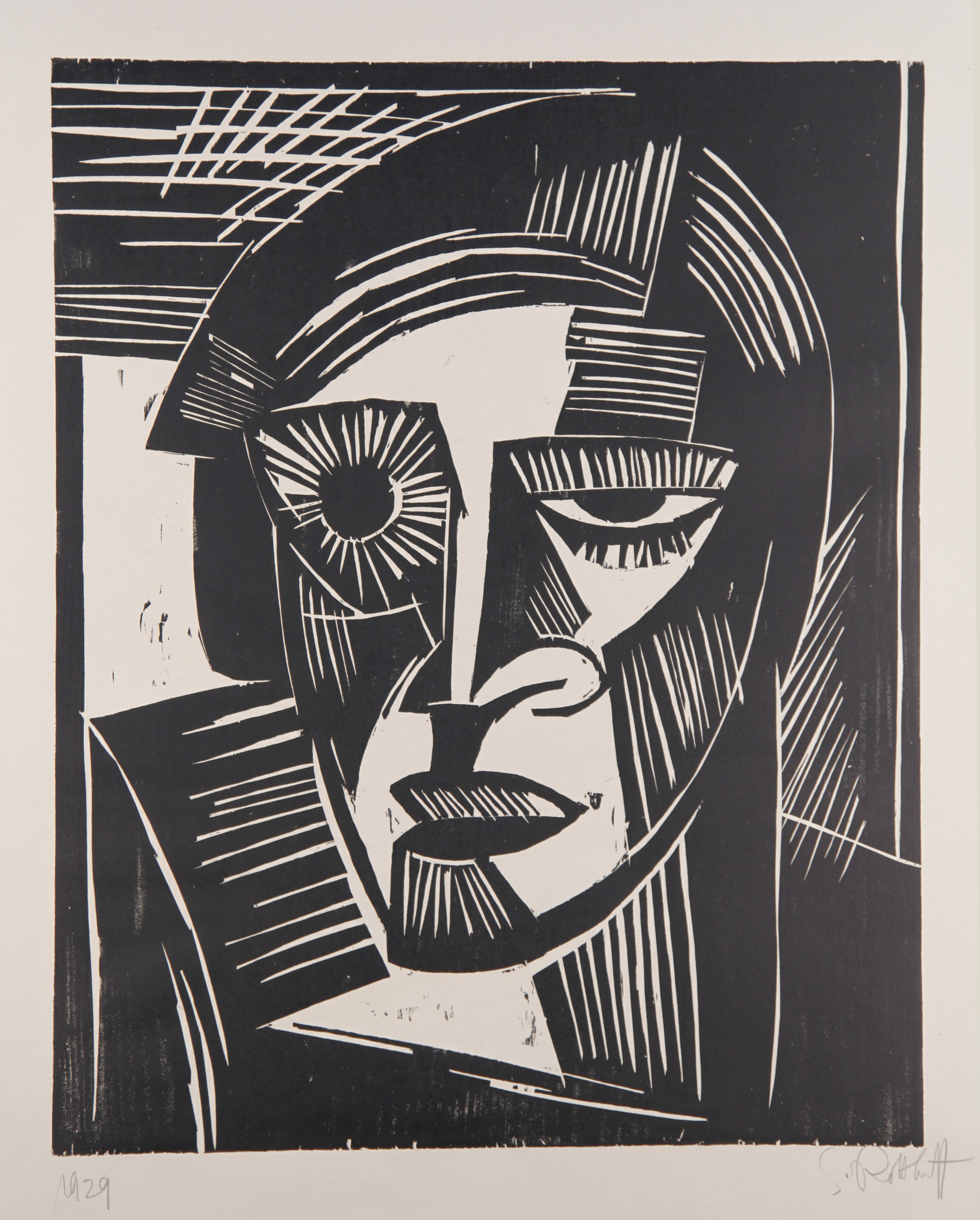 Kopf by Karl Schmidt-Rottluff