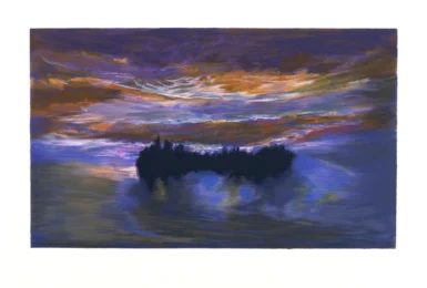 Luminous Dawn by Jules Olitski at Lincoln Center Editions