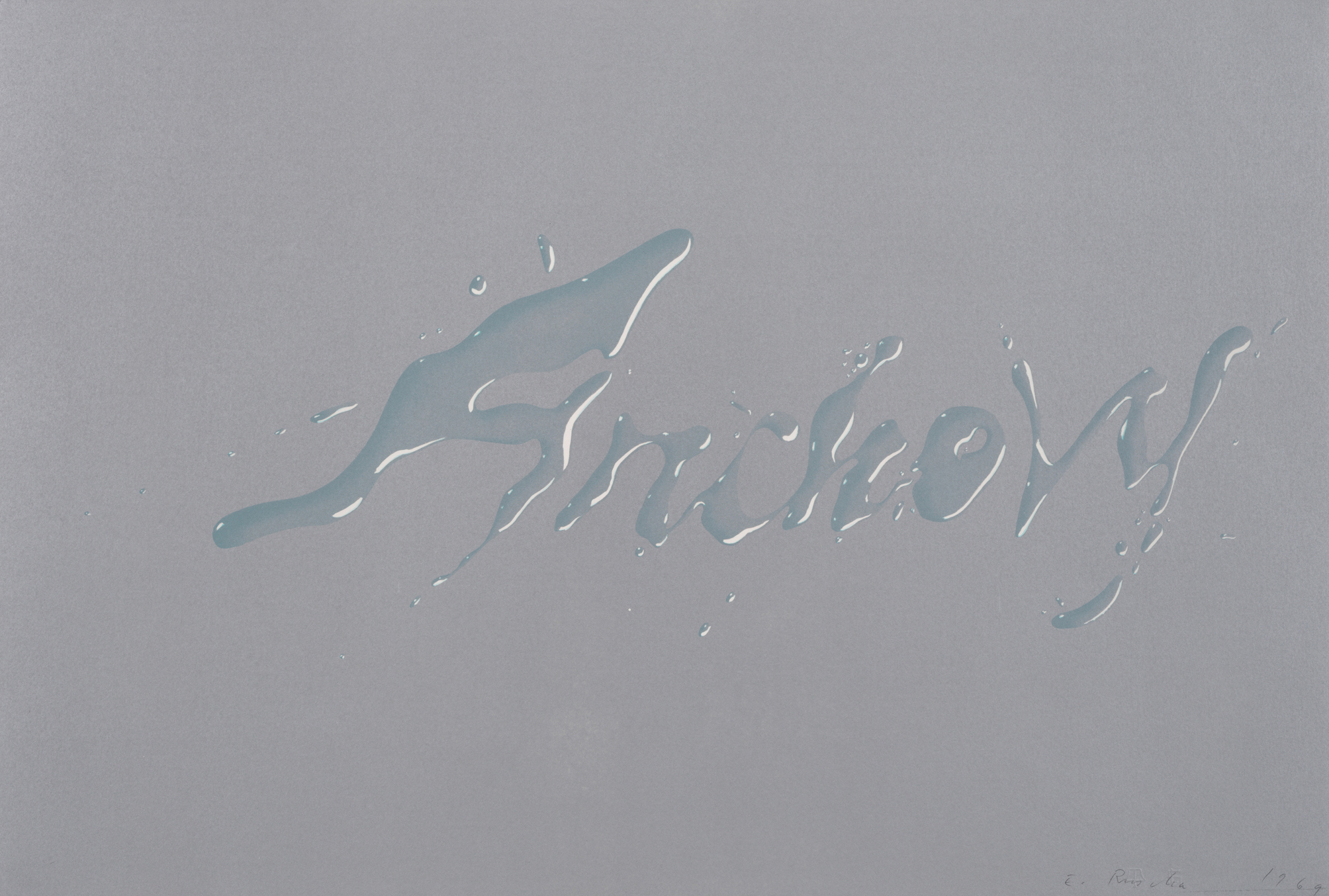 Anchovy by Ed Ruscha