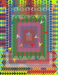 Play Among The Stars by Jeffrey Gibson at Tandem Press (IFPDA)