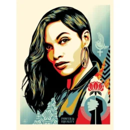 Power and Equality – Flower by Shepard Fairey at Dovehouse Contemporary