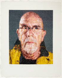 Self Portrait (1) by Chuck Close at Hamilton-Selway Fine Art