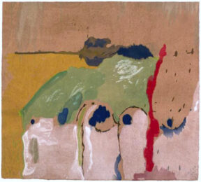 Tales of Genji I by Helen Frankenthaler at Leslie Sacks Gallery