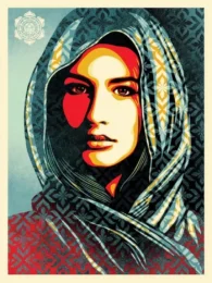 Universal Dignity by Shepard Fairey at Dovehouse Contemporary