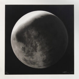 Untitled (Moon in Shadow) by Robert Longo at Hamilton-Selway Fine Art