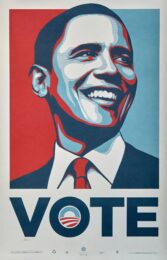 Vote Obama by Shepard Fairey at Dovehouse Contemporary