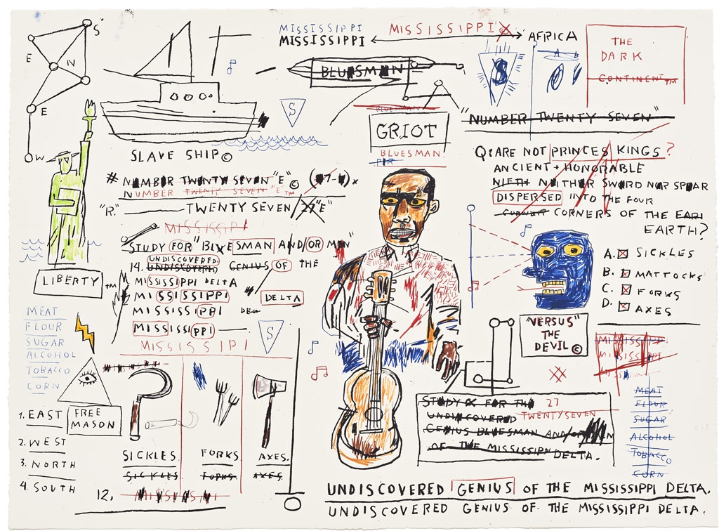 Undiscovered Genius by Jean-Michel Basquiat