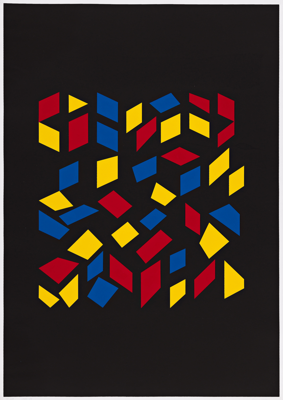 Untitled 4 of 9 (from Connections 1925-1983) by Anni Albers