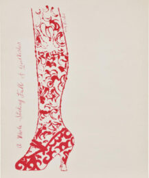A Whole Stocking Full Of Good Wishes by Andy Warhol at Dovehouse Contemporary