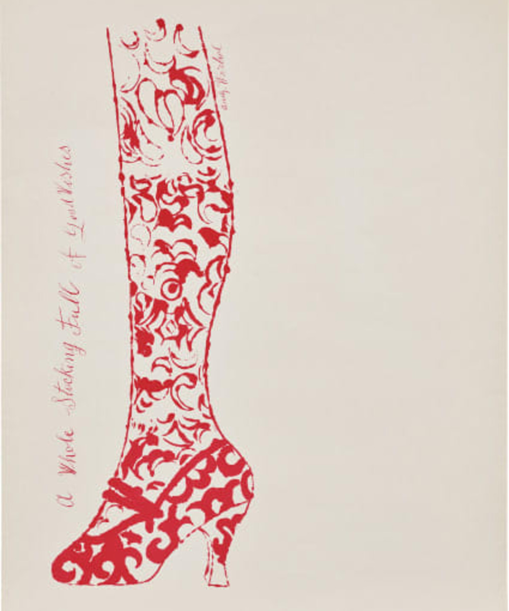 A Whole Stocking Full Of Good Wishes by Andy Warhol