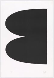 Black (Noir) by Ellsworth Kelly at Robert Fontaine Gallery