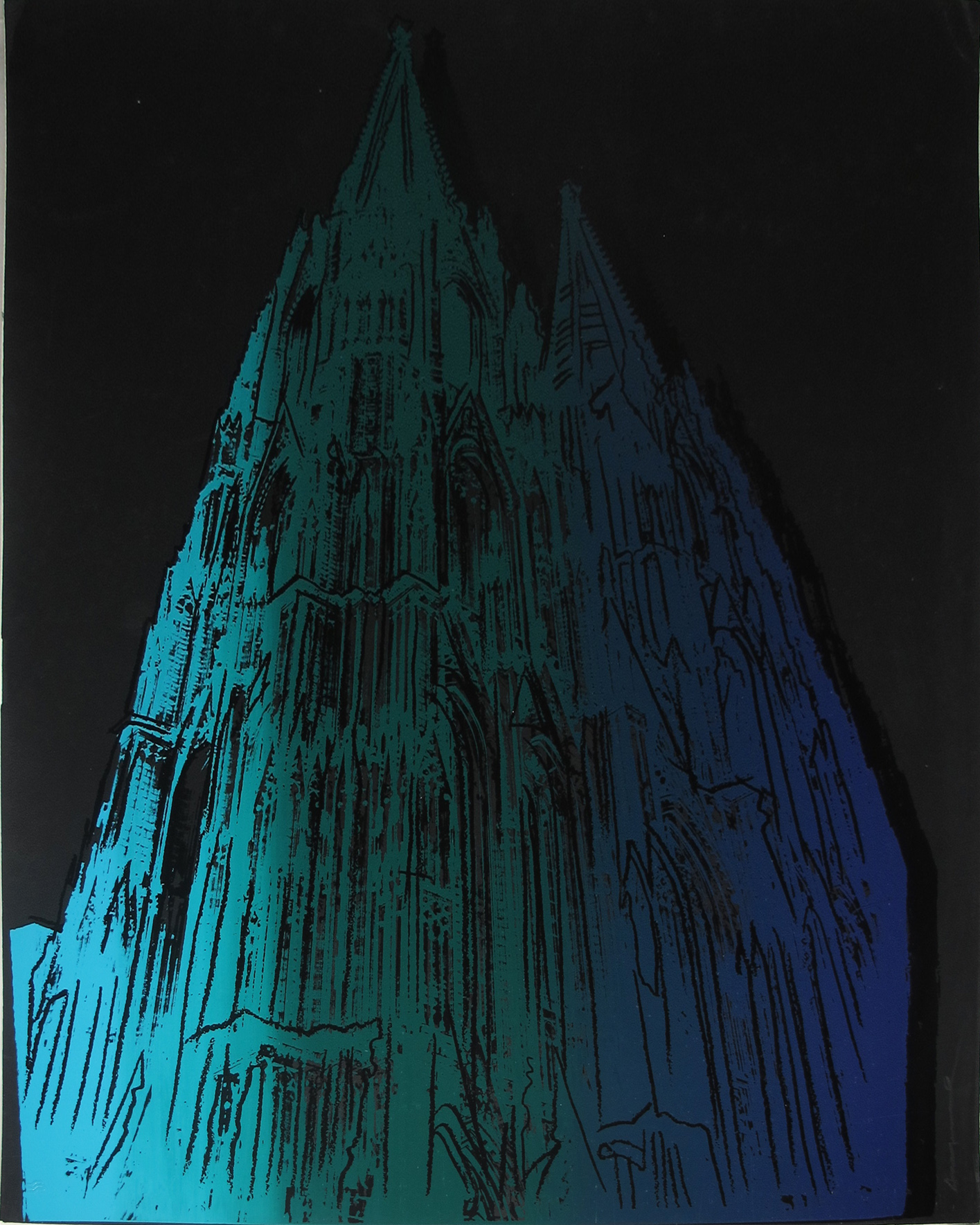 Cologne Cathedral by Andy Warhol