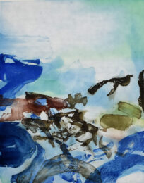 Composition I, from Rambles | Randonnées by Zao Wou-ki at Gilden's Art Gallery