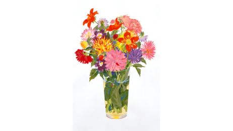 Dahlias by Gary Bukovnik at Lincoln Center Editions