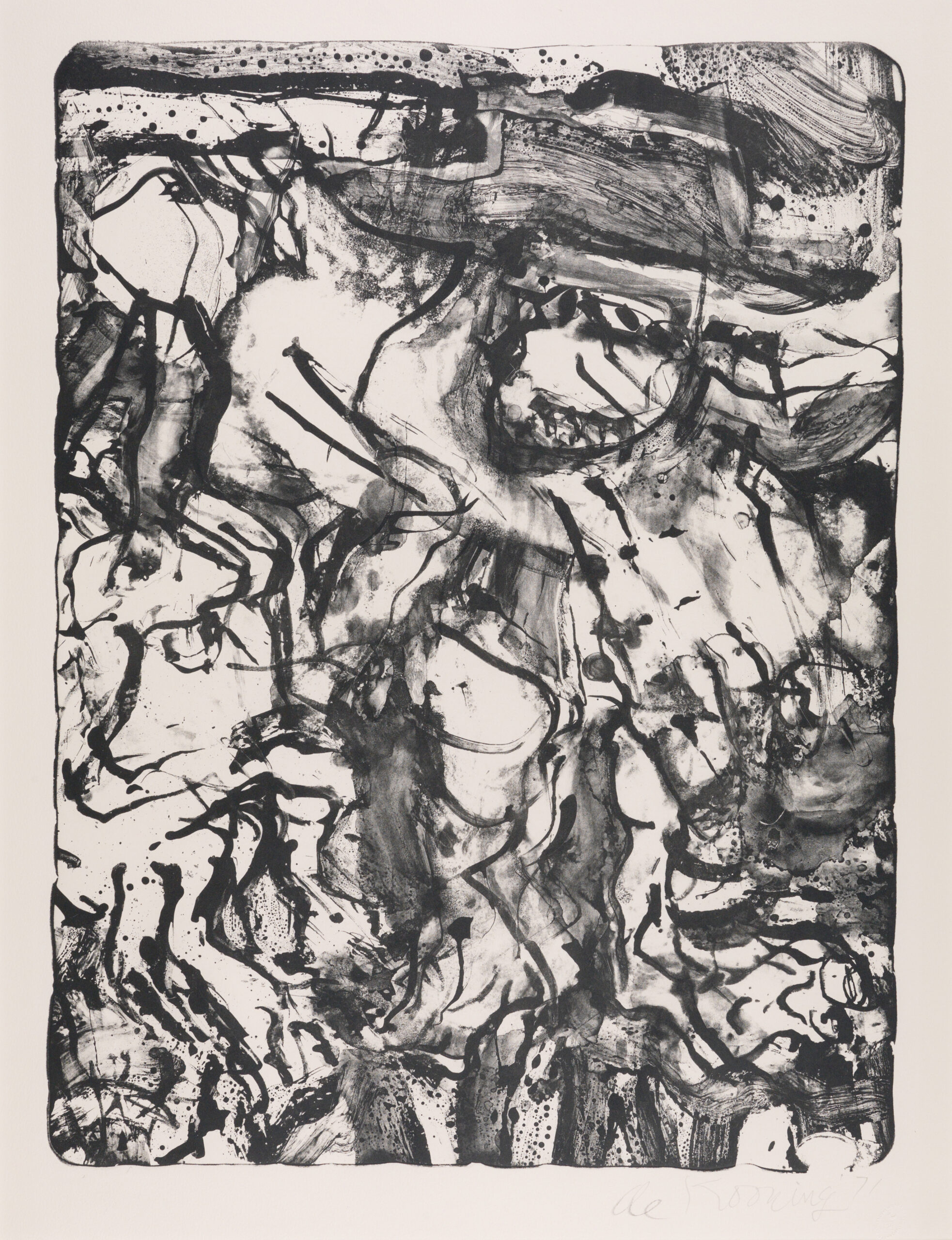 The Preacher by Willem De Kooning