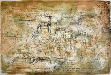 Deer | Les cerfs by Zao Wou-ki at Gilden's Art Gallery