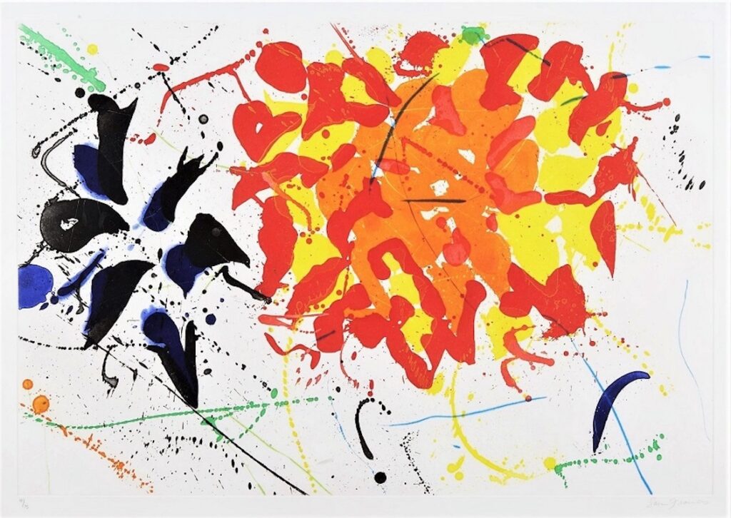 Untitled, 1992, Sam Francis