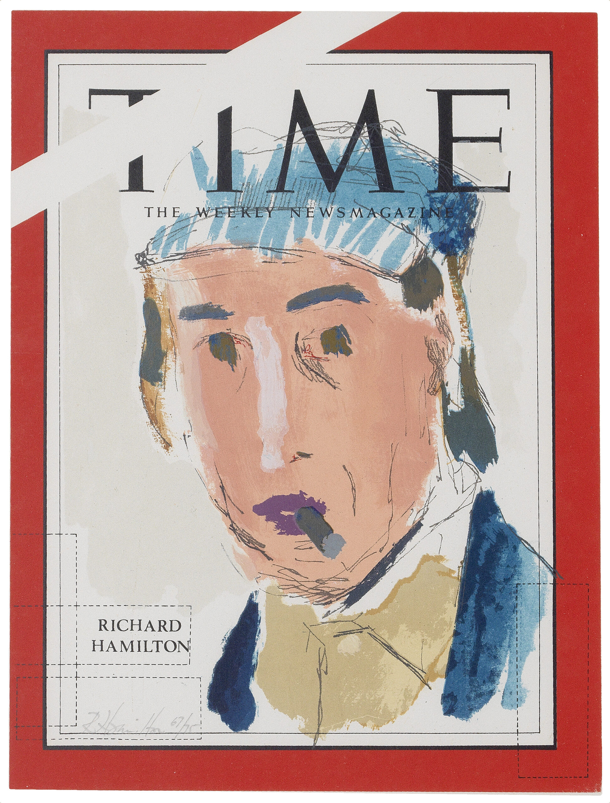 Self-Portrait by Richard Hamilton