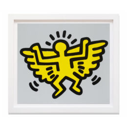 Icons (C) – Winged Angel by Keith Haring at Taglialatella Galleries