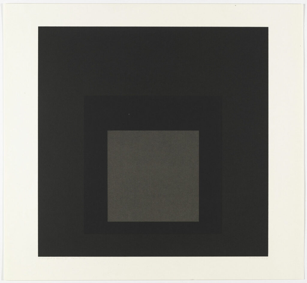 Midnight + Noon I, 1964, Josef Albers
