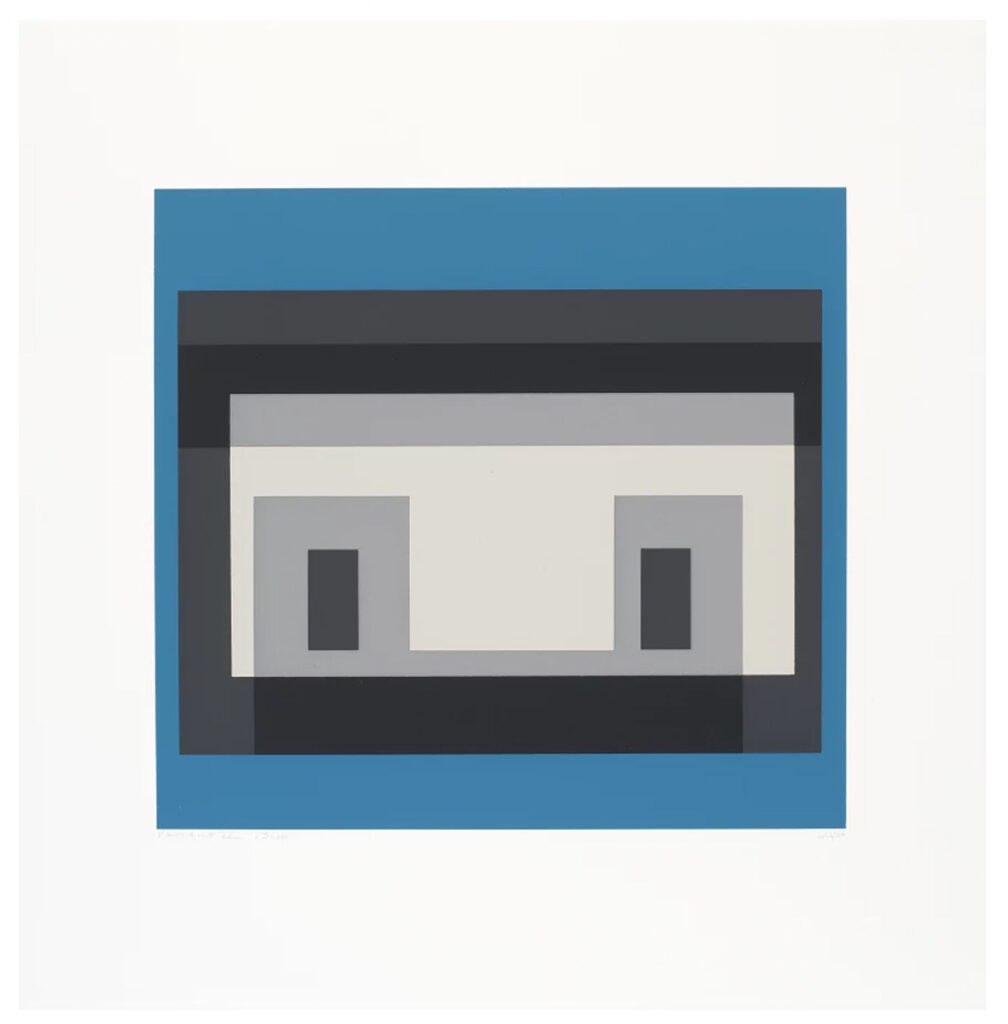 Variants IV, from Ten Variants, 1966, Josef Albers