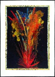 Large Abstract by Mike Cloud at Lincoln Center Editions