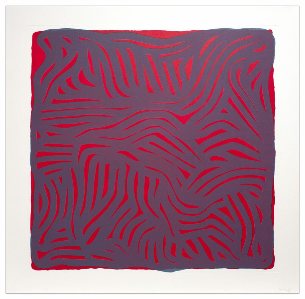 Parallel Curves, 2000, Sol LeWitt