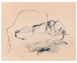 On My Knees by Tracey Emin at Dovehouse Contemporary