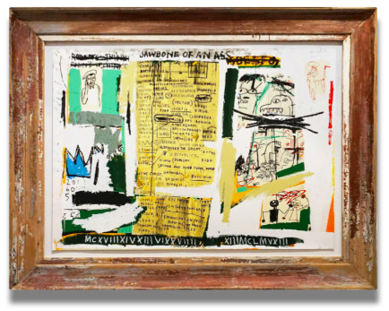 Jawbone of an Ass, Jean-Michel Basquiat, Taglialatella Galleries