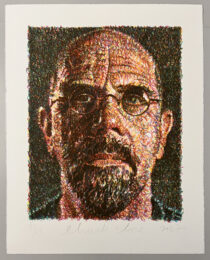 Self Portrait 2007 by Chuck Close at ebo Gallery