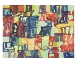 Small Abstract by Melissa Meyer at ebo Gallery