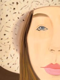 Straw Hat 2 by Alex Katz at Hamilton-Selway Fine Art