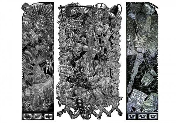 The Transformation Of Brandy Baghead Parts 1,2,& 3, 2009, Tom Huck, Evil Prints