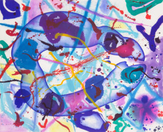 Trietto iv by Sam Francis at Christopher-Clark Fine Art
