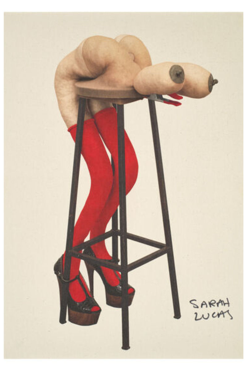 Curious Orange by Sarah Lucas