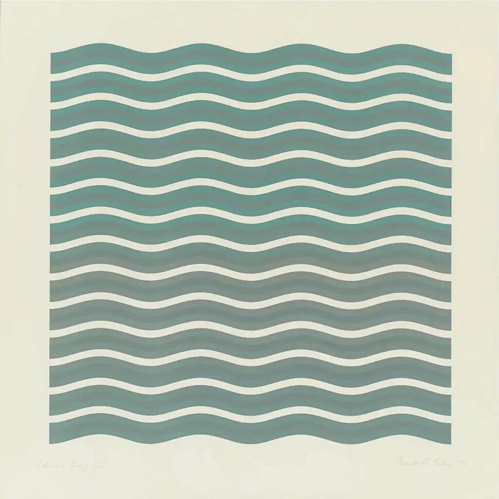 Coloured Greys 2, Bridget Riley, Baldwin Contemporary