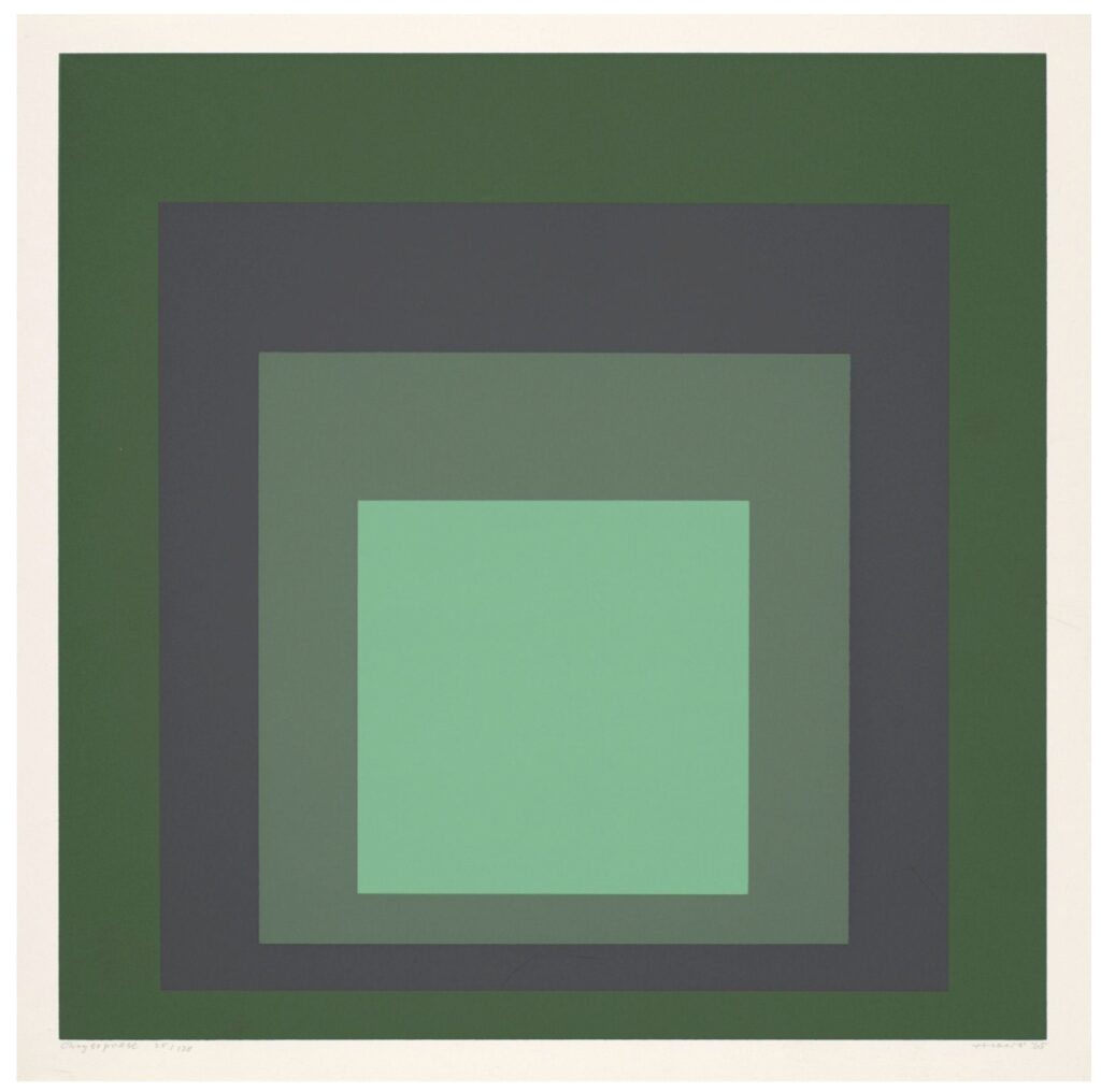 Josef Albers Prints at Robert Fontaine Gallery
