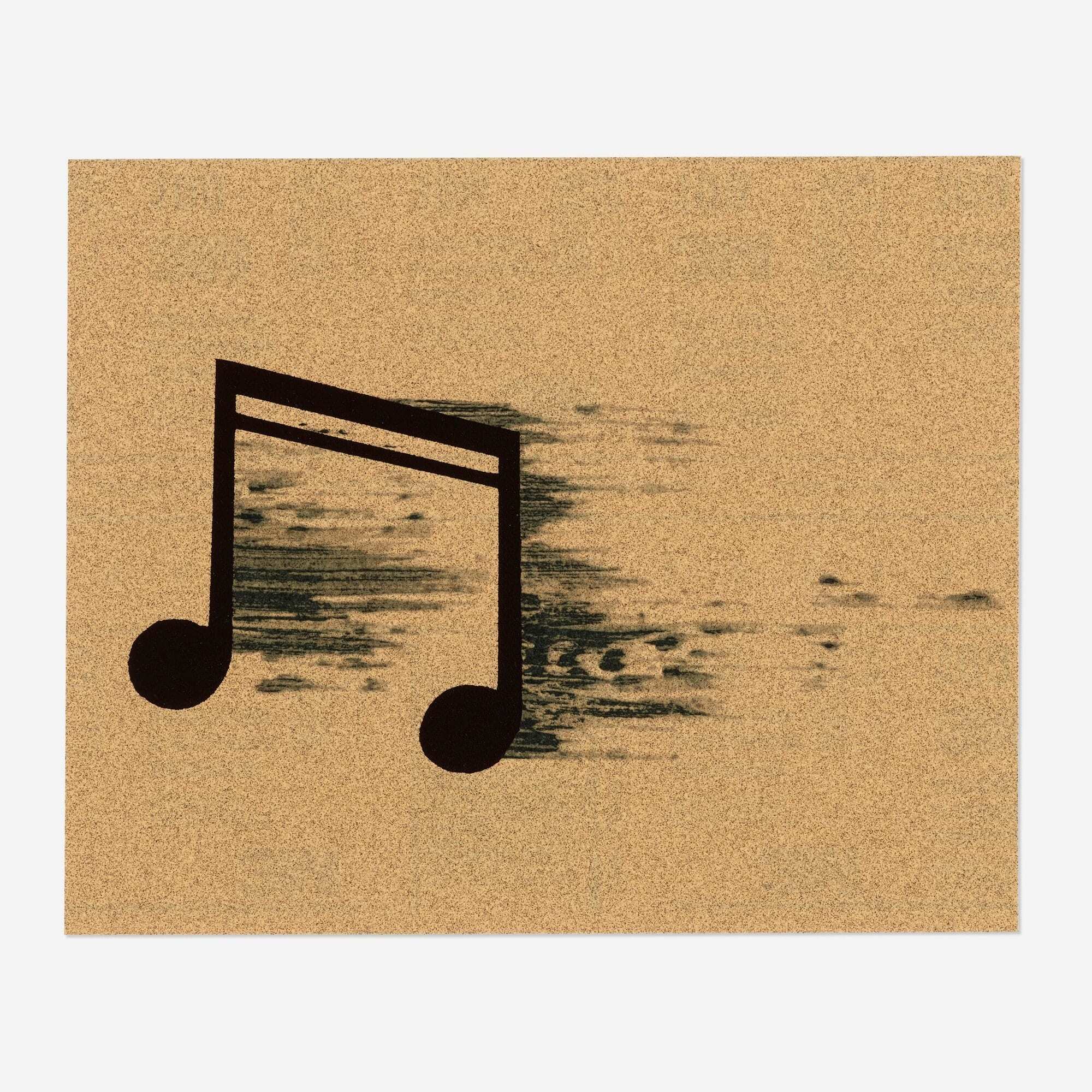 Note by Ed Ruscha