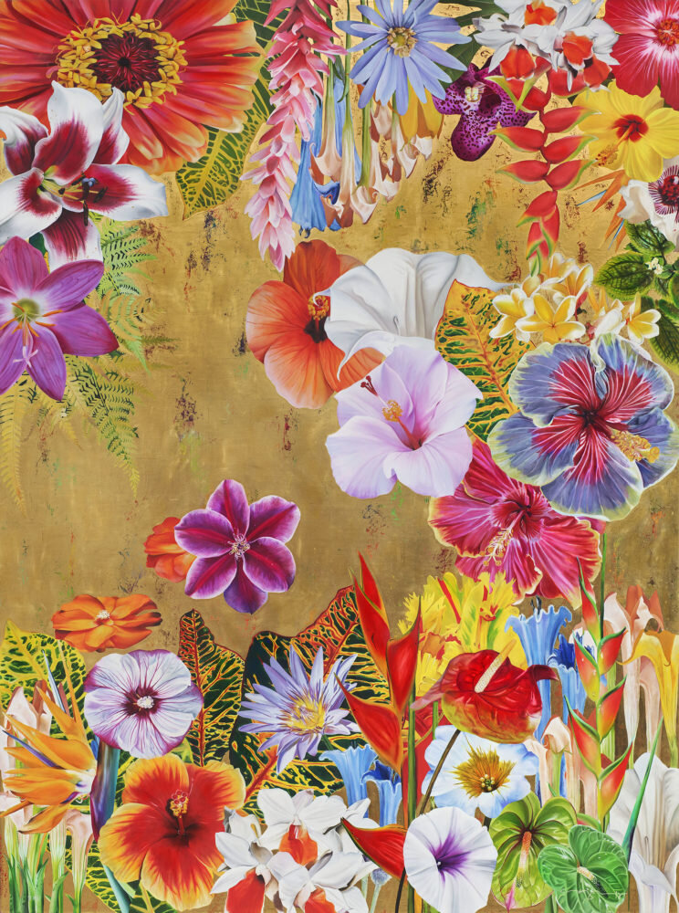 Gild The Lily II, 2017, Carlos Rolon