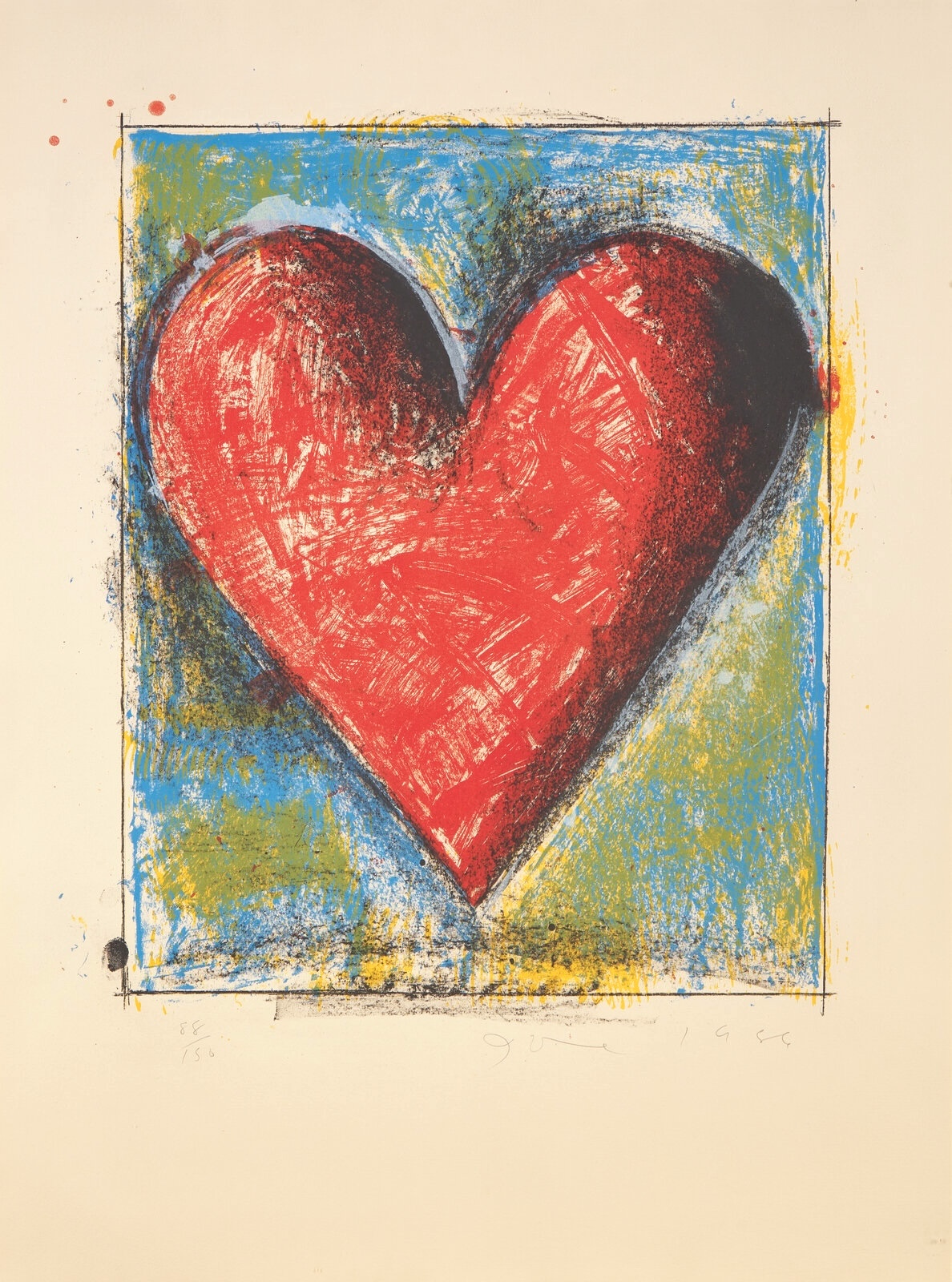 Carnegie Hall Heart by Jim Dine