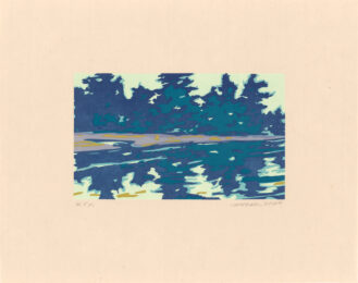 Hutchins Island by Suzanne Caporael at Tandem Press (IFPDA)