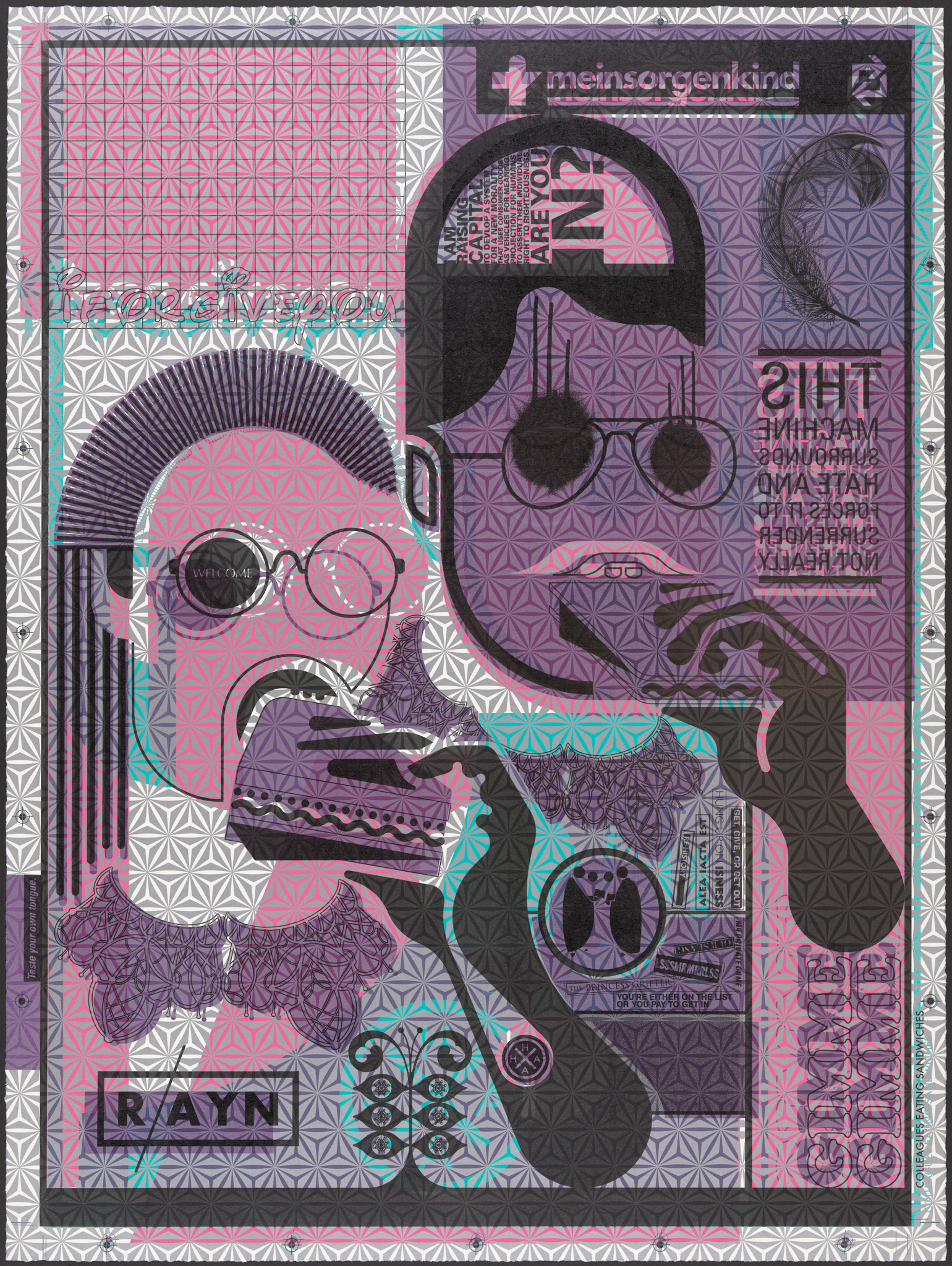 Makeready #13 by Ryan McGinness